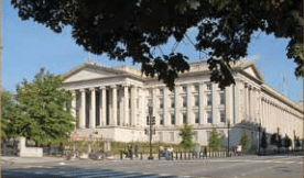 The U.S. Treasury in Washington, D.C. (Source: Treasury.gov)